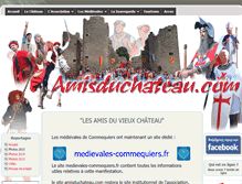 Tablet Screenshot of amisduchateau.com